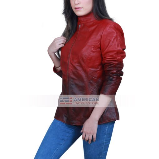elizabeth olsen jacket aven