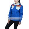 hailee-seventeen-blue-fur-jacket
