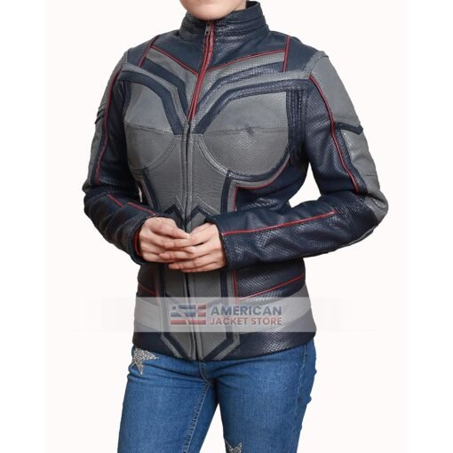 Ant Women Lilly Real Leather Jacket - Image 2