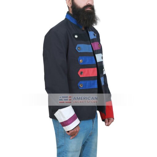 Chris Viva Military Style Jacket - Image 4