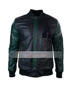 Mens-Baseball-Black-Leather-Jacket