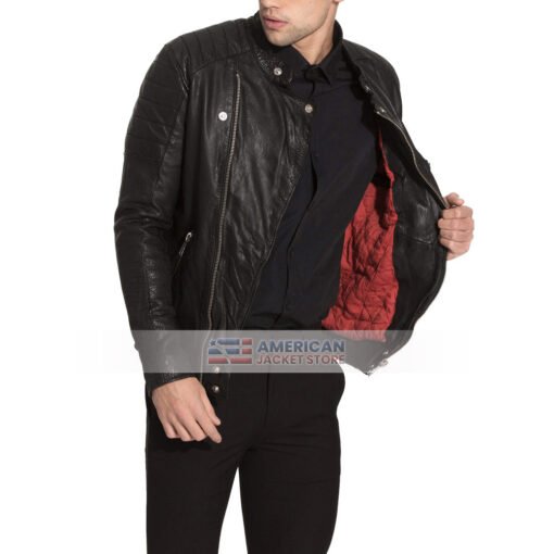 Mens-Black-Cafe-Racer-Leather-Jacket-1