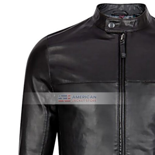 Mens-Decent-Lambskin-Black-Leather-Jacket