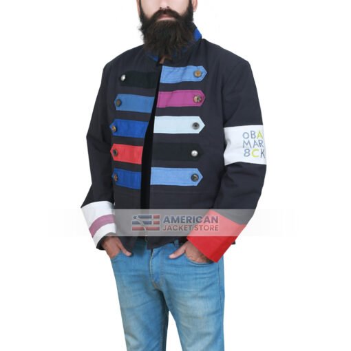 Chris Viva Military Style Jacket - Image 3