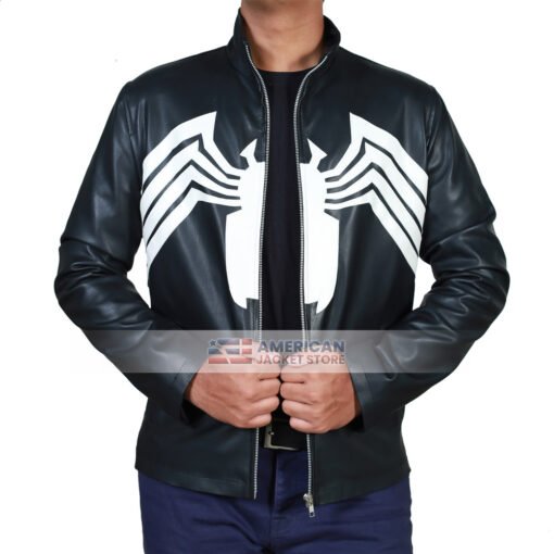 Spider-Man-White-Logo-Venom-Jacket