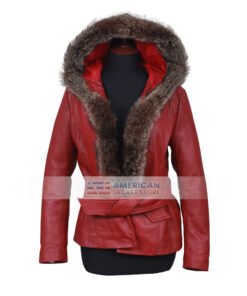 The Christmas Chronicles Goldie Hawn Shearling Coat