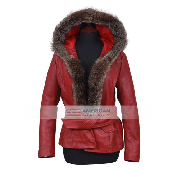 The Christmas Chronicles Goldie Hawn Shearling Coat