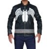 Tom-Spider-Logo-Black-Leather-Jacket