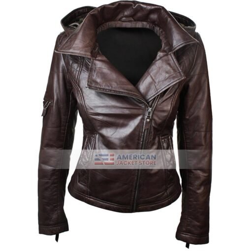 Womens-Hooded-Leather-Jacket