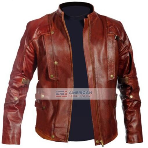 mens-red-star-galaxy-leather-jacket
