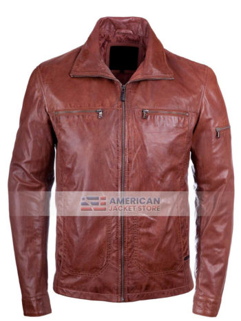mens-bold-double-pocket-brown-waxed-leather-jacket