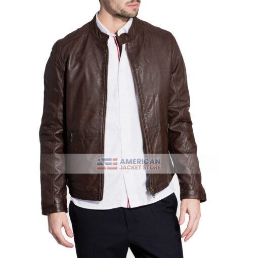 mens-casual-brown-leather-jacket