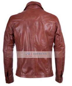 mens-double-pocket-brown-leather-jacket