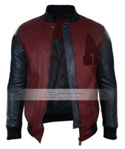 mens-red-leather-jacket