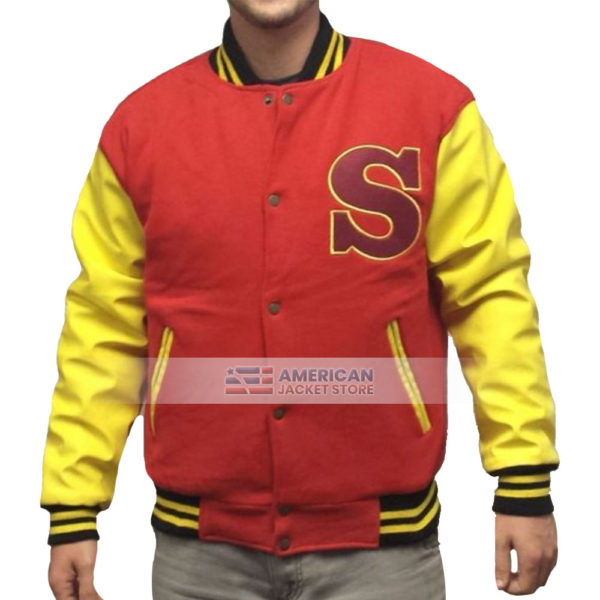 mens-red-and-yellow-crows-varsity-jacket