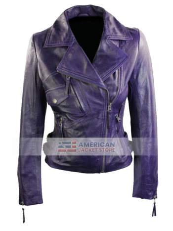 womens-short-leather-jacket-purple