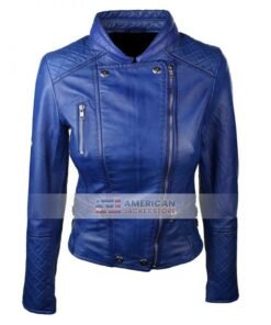 womens-quilted-blue-leather-jacket