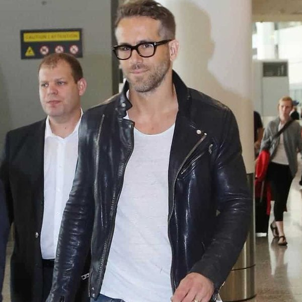 ryan-reynold-brown-leather-jacket