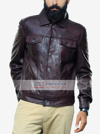austin-classic-waxed-vintage-brown-leather-jacket