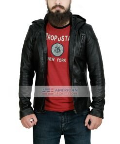 mens-ben-hargreeves-black-hooded-leather-jacket