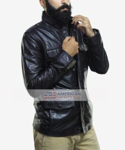 mens-multi-pocket-black-sheepskin-leather-jacket