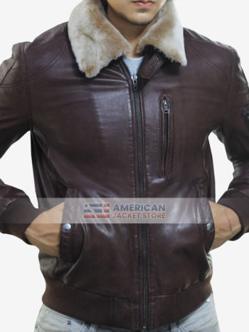 mens-brown-shearling-jacket