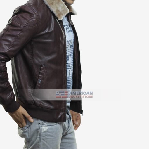 mens-distressed-brown-shearling-jacket