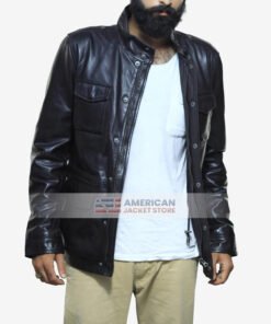 mens-black-sheepskin-leather-jacket