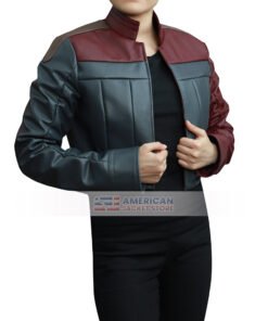 harley-womens-red-and-grey-jacket