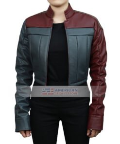 harley-womens-red-and-grey-jacket