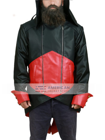 Creed III Connor Kenway Coat Jacket Hoodie Cosplay Costume
