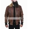 Video Game Far Cry 5 Aviator Brown Jacket