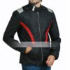 Soldier 76 Overwatch Game Motorcycle Leather Jacket