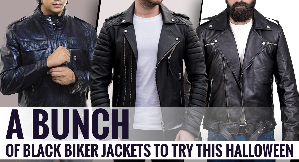 A Bunch of Black Biker Jackets to Try This Halloween - American Jacket ...