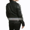 Ashleigh Cummings NOS4A2 Mcqueen Biker Leather Jacket