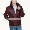 Brie Larson Captain Marvel Flight Bomber Jacket