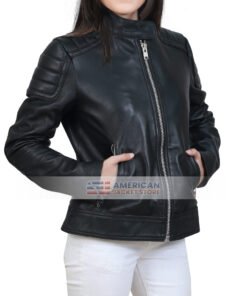 Doctor Who Clara Oswald Black Jacket