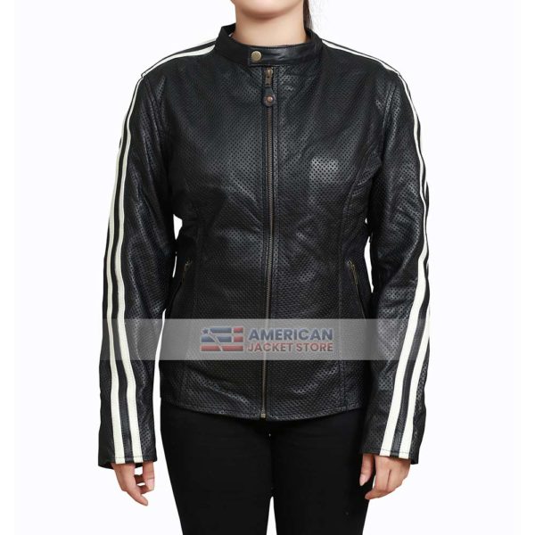 NOS4A2 ASHLEIGH CUMMINGS LEATHER JACKET