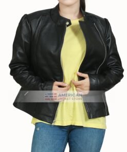 Game Night Rachel McAdams Black Leather Jacket