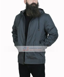 Tom Holland Spider Homecoming Grey Cotton Jacket