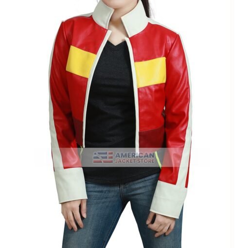 Voltron Legendary Defender Costume Leather Jacket