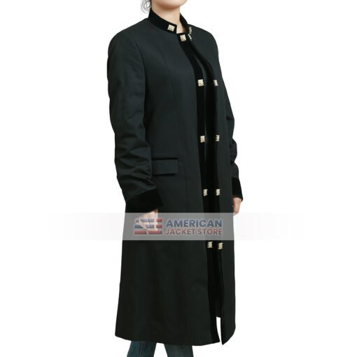 Aiysha Hart A Discovery Of Witches Trench Coat