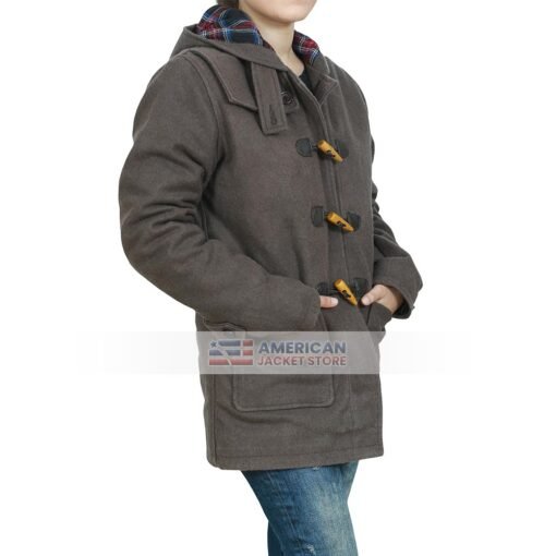Womens Sabrina Costume Kiernan Sabrina Spellman Brown Trench Coat