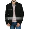 Captain America Avengers Endgame Chris Evans Suede Leather Jacket
