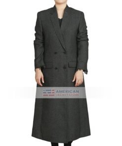 Natasha Lyonne Russian Doll Grey Coat