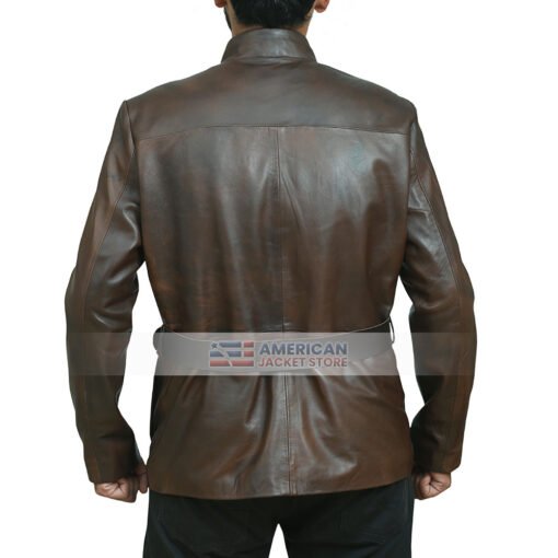 The Musketeers Brown Leather Jacket