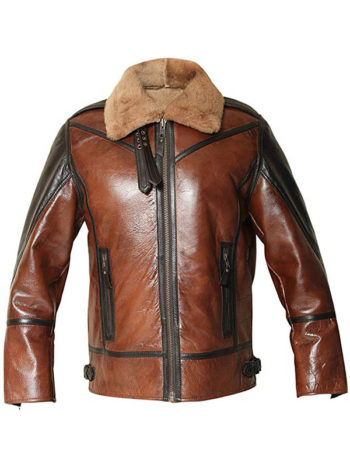 B3 Real Sheepskin Leather Jacket for Men