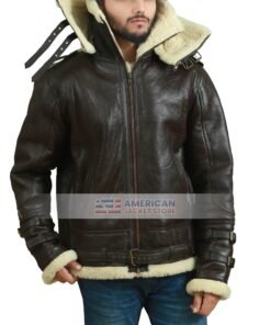 RAF Aviator Sheepskin Bomber Jacket
