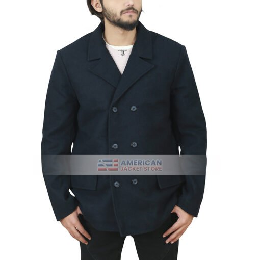 James Bond Wool Peacoat
