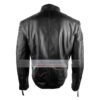 Mens Stylish classic black motorcycle leather jacket
